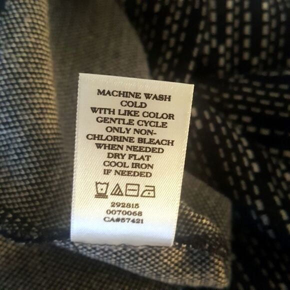 ANN TAYLOR Capped Sleeve Black and Cream Marled Sheath Dress sz 0… - Picture 7 of 7